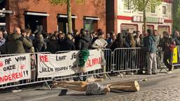 Demonstratie tegen AZC-plannen in Uden
