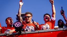 Huldiging PSV: Noano op het feestje