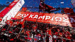 Dit was de huldiging van landskampioen PSV