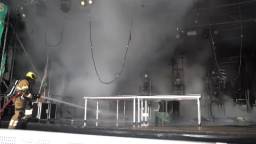 Brand verwoest podium festival Den Bosch