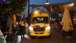 Brand in een appartement boven restaurant