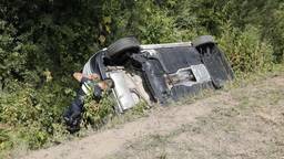 Auto gevonden in sloot, bestuurder spoorloos