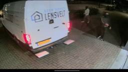 Dieven jatten de bedrijfsbus van Kevin