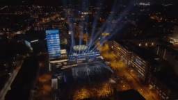 Mooie dronebeelden van Glow