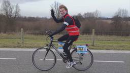 Sam en Dennis fietsten 200 kilometer om geld in te zamelen voor diabetes