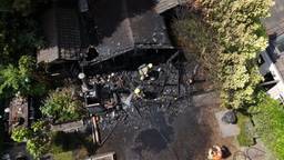 In een tuinhuis aan de Industrieweg in Moergestel is dinsdagochtend rond tien voor twaalf brand uitgebroken.