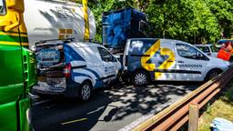 Kettingbotsing op N324 bij Schaijk