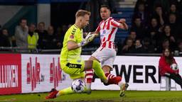 Justin Mathieu komt net niet tot scoren voor TOP Oss (foto: Orange Pictures).