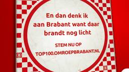De stembus voor de Brabantse Top 100 is geopend.