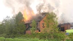 Grote brand in Helenaveen