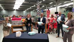 Tilburgs textielbedrijf geeft 100.000 mondkapjes cadeau aan zorginstellingen (Foto: Imke van de Laar) 
