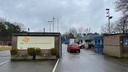 Het azc in Budel (archieffoto: Rene van Hoof).