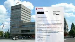 De brief van de gemeente Eindhoven.