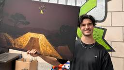 Tom van den Bogaard doet mee aan het EK BMX Freestyle.