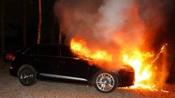Auto in brand gestoken in Helvoirt: meerdere aanmaakblokjes gevonden