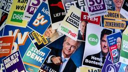 Verkiezingsposters (foto: ANP).