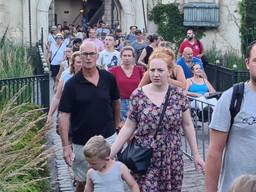 Drukte in de Efteling. (Foto: Noël van Hooft)