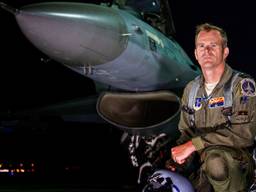 Joost Luijsterburg heeft de meeste vlieguren in een F16 (foto:  Sanjay Simha).