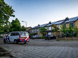 Hier in de straat was de explosie (foto: Lucas Lammers/Persbureau Heitink).