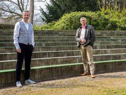 Jan-Hein Sloesen, Toine Theunis en Richard van der Zijden van Stichting Openluchttheater Vrouwenhof (Foto: Christian Traets Fotografie)