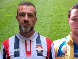 Theon Scholten (Willem II-fan) en Robin (RKC-fan)