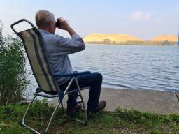 Broer Jan Hölskens was aanwezig bij elke zoektocht (foto: Noël van Hooft).