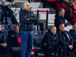 Robert Maaskant (links) vertrekt bij Helmond Sport. (Foto: Joris Verwijst/Orange Pictures)