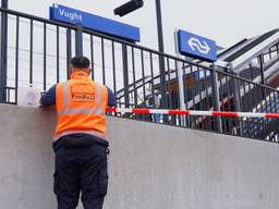 Station Vught afgesloten (foto: Bart Meesters, Persbureau Heitink).