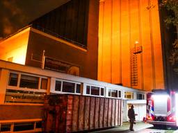 De brandweer bij het Parktheater (foto: Dave Hendriks/SQ Vision Mediaprodukties).