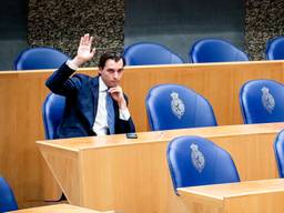 Thierry Baudet in de Tweede Kamer (foto: ANP).