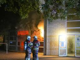 Brand veroorzaakt fikse schade in schoolgebouw John F. Kennedy in Oss