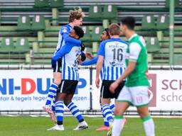 Voor FC Eindhoven was er na vijftien duels zonder zege eindelijk weer wat te juichen (foto: OrangePictures).