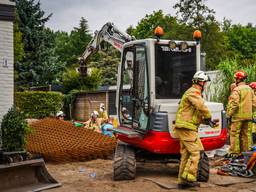 Man bekneld onder stapel vlechtstaal in Nuenen