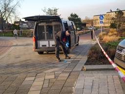 In het park werd uitgebreid onderzoek gedaan (foto: Harrie Grijseels/SQ Vision).