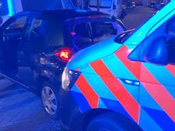 De politie had het zaterdagavond en -nacht druk in Bergen op Zoom (foto: Facebook politieteam Bergen op Zoom).
