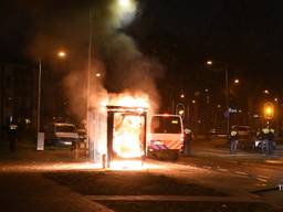 De rellen in Tilburg (Archiefbeeld).