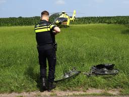 Fietsster ernstig gewond na botsing met vrachtwagen in Sint Anthonis