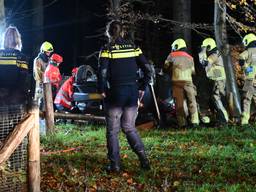 Automobilist crasht in Ulvenhout