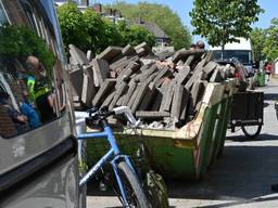 Fietser aangereden bij verkeersruzie