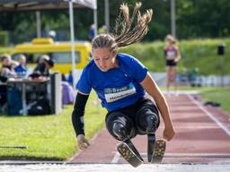 Kiki Hendriks tijdens een toernooi in Duitsland (foto: Beautiful Sports).