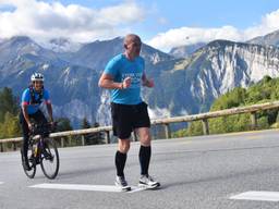 Paul loopt de Alpe d'Huez om geld op te halen voor Stichting Matchis