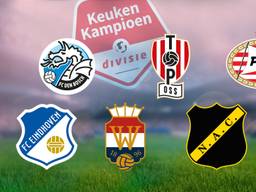 De Brabantse clubs die dit seizoen uitkomen in de Keuken Kampioen Divisie