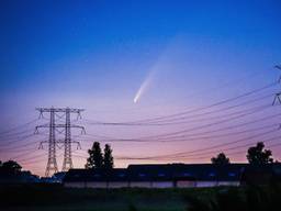Sem van Rijssel (SQ Vision) fotografeerde de komeet in Nuenen.