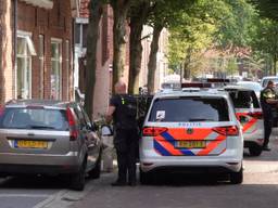 Straat afgezet in Den Bosch 