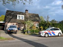 Het huis in Oisterwijk waar een onderzoek wordt ingesteld.