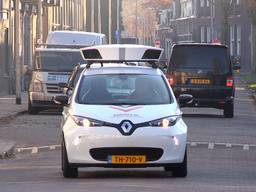 Ook de scanauto kijkt mee (foto: Tom van den Oetelaar).