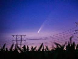 Sem van Rijssel (SQ Vision) fotografeerde de komeet eerder in Nuenen.