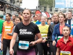 Deelnemers aan de Singelloop in Breda in 2019 (foto: Kevin Cordewener).