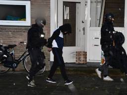 Bij de inval werden twee mannen opgepakt. Foto: Provicom Multimediadiensten