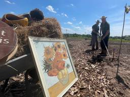 Schilderij van Van Gogh komt tot leven met duizenden bloemen in Etten-Leur 